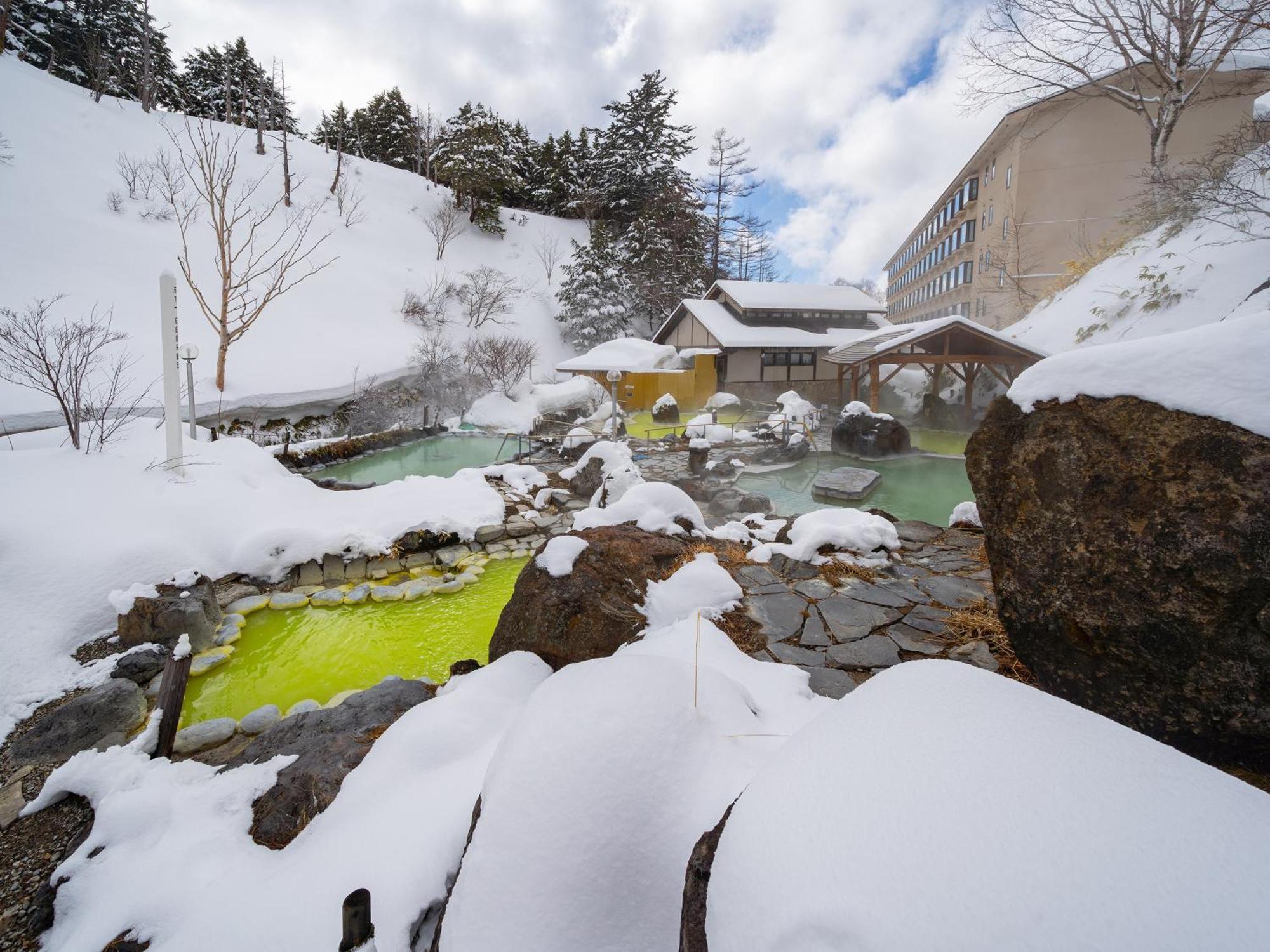Manza Kogen Hotel Tsumagoi Exterior foto
